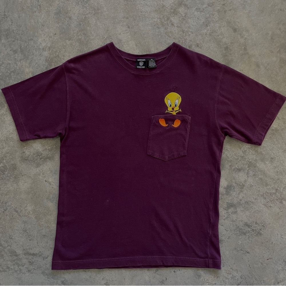 Warner Bros. Plum Purple Tweety Tee
